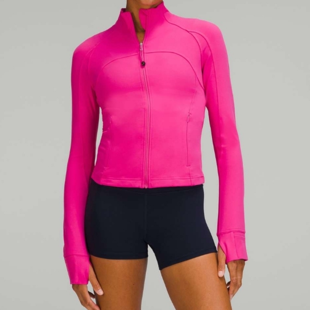 SONIC PINK lululemon athletica Women's Cropped Define Jacket